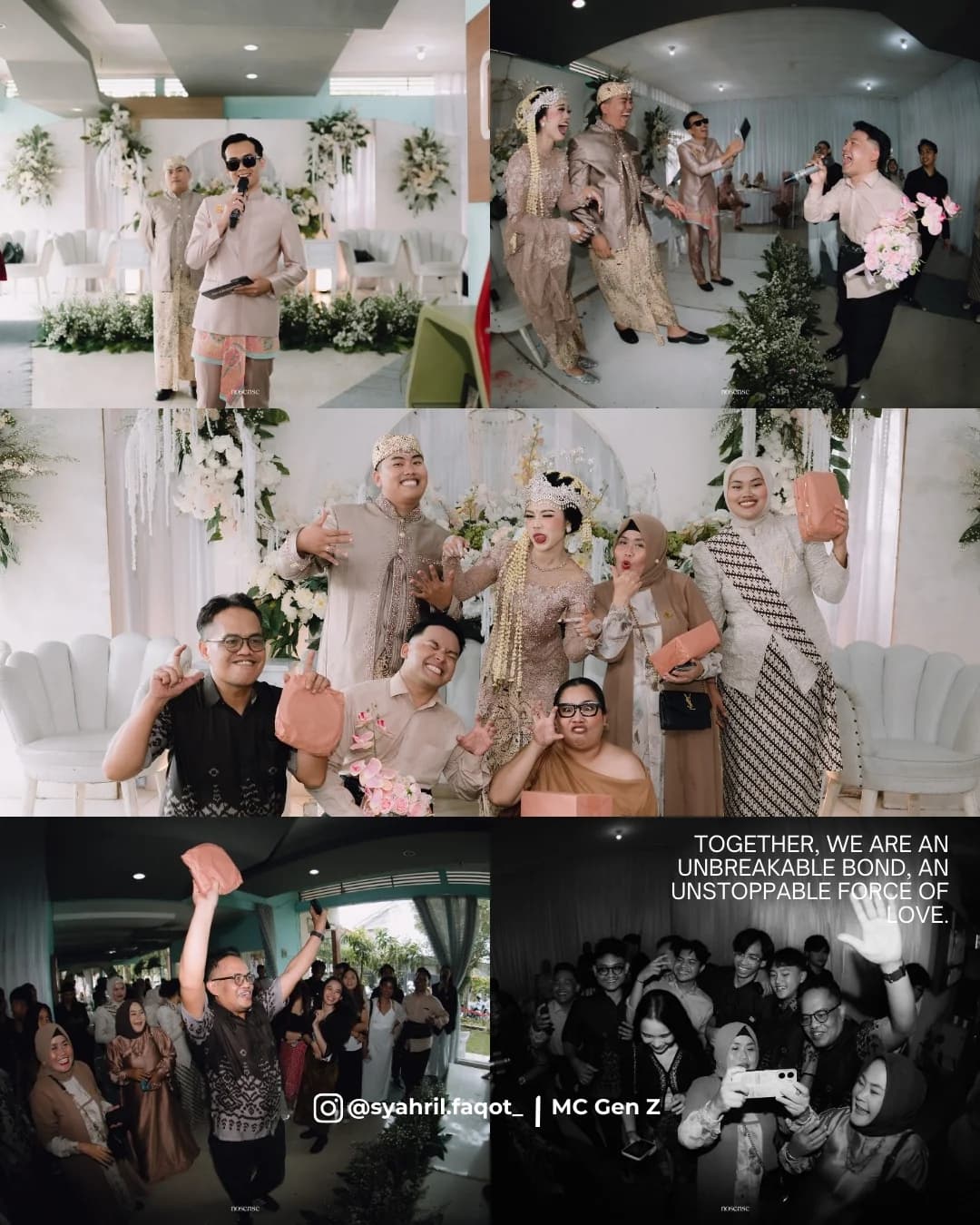 Oby & Nca — Akad intim, sungkeman penuh rasa, dan resepsi yang hidup.